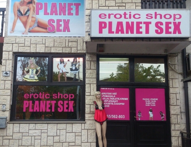 Sex shop planet.